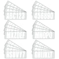 Boat Registration Decal Sticker Set