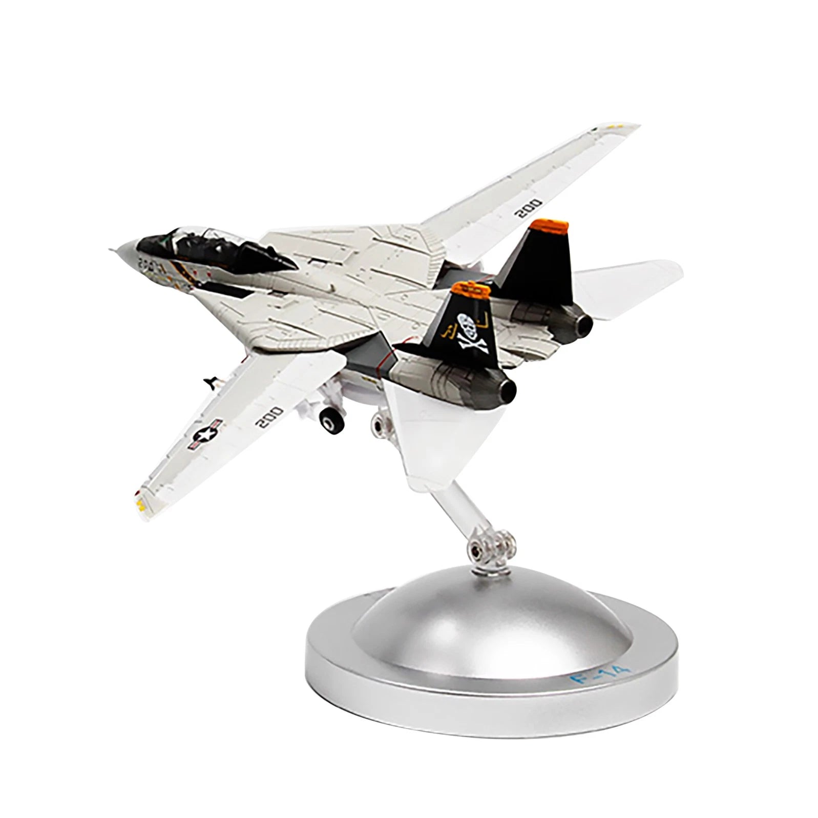High Simulation 1/100 F14a Jet F-14a Tomcat Fighter Alloy Aircraft