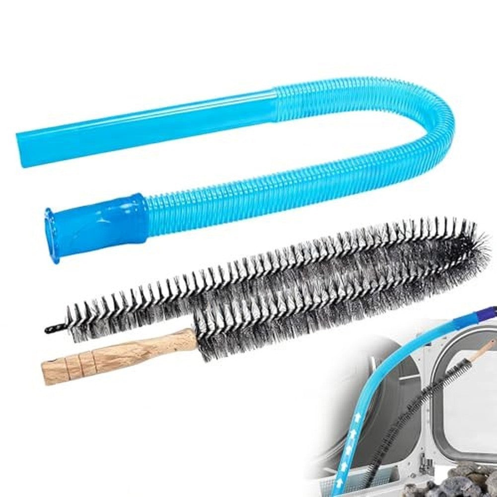 Dryer Vent Cleaning Brush and Hose Kit