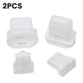 Clip Rear Seat Useful White 2pcs 72693-12080 Accessories Cushion