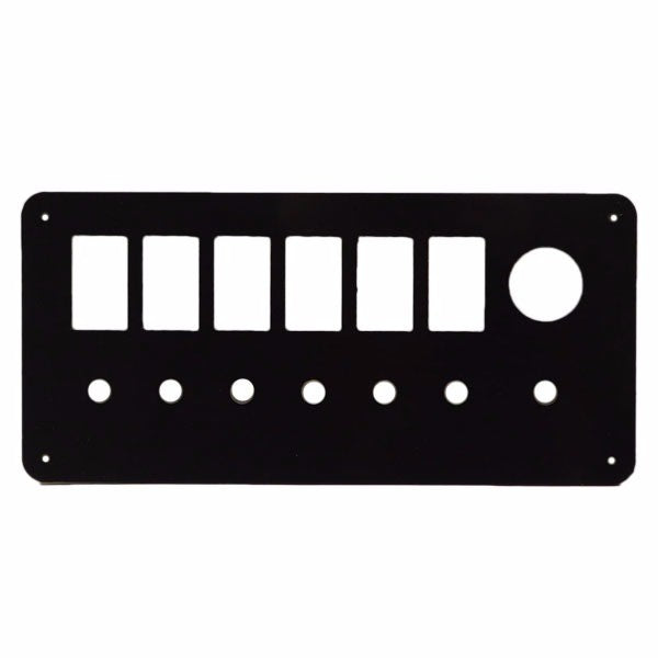 Hurricane Boat Blank Console Switch Panel by Hurricane