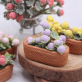 Miniature Green Plant for Dollhouse