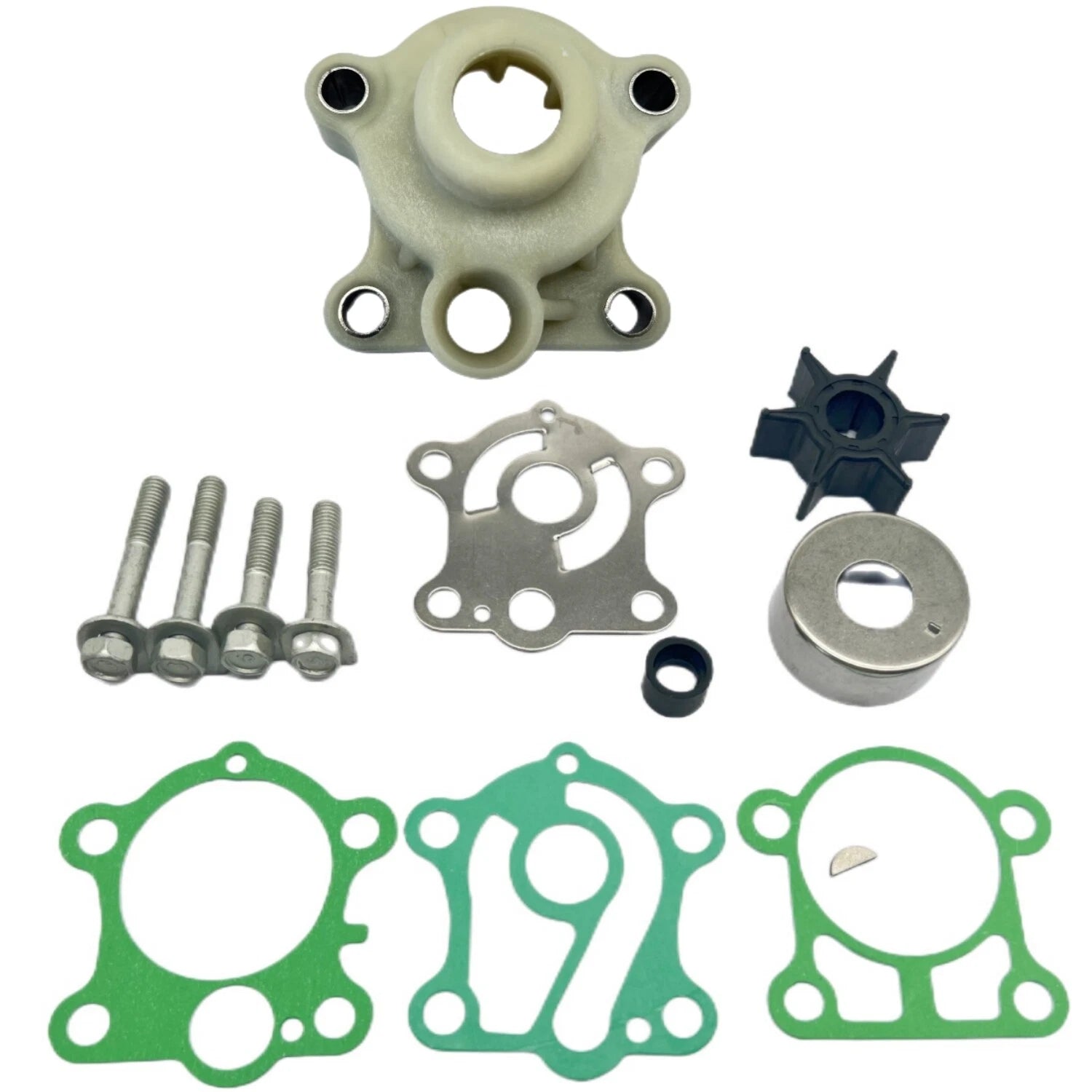 Water Pump Impeller Repair Kit For Yamaha 2 Stroke 40hp 50hp Outboard