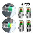 Valve Cover Tire Pressure Tire Valve 10 * 23 * Mm 4pcs/set Alarm