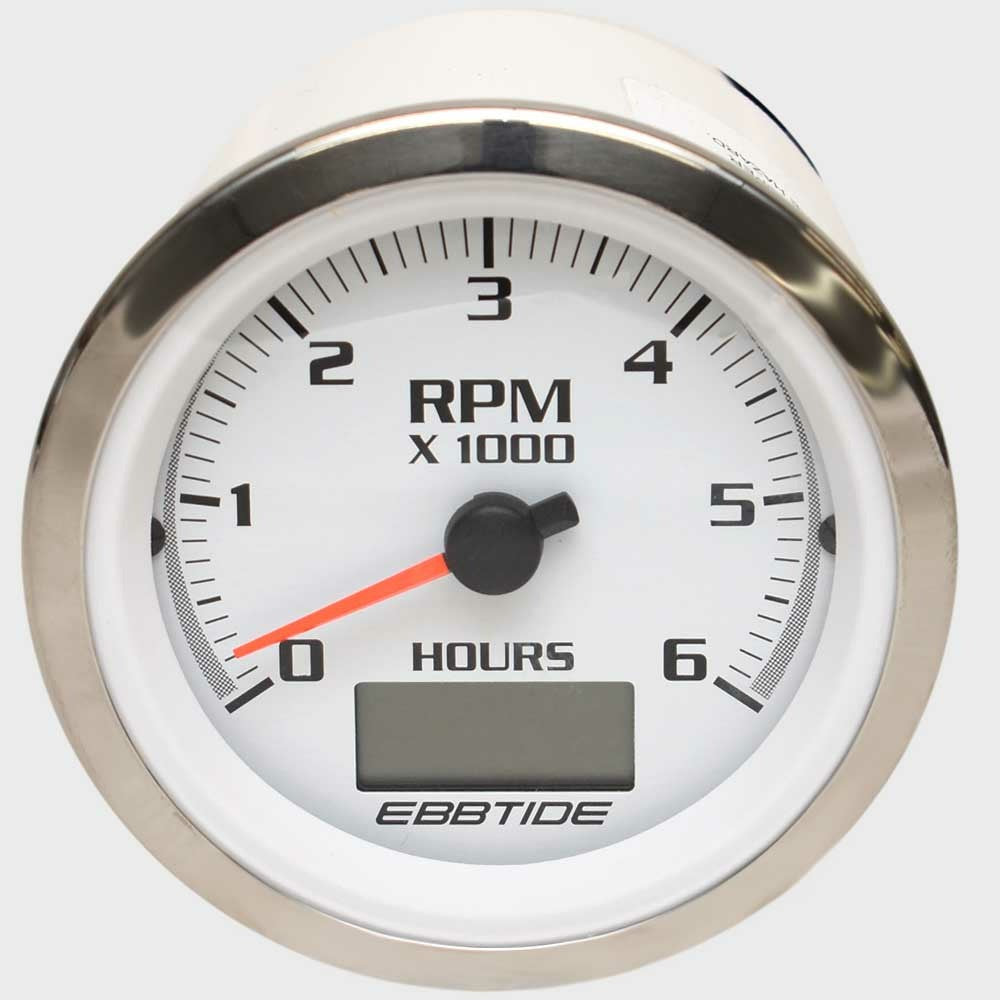 Ebbtide Boat Tachometer Marine Gauge 5 Inch by Ebbtide