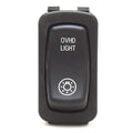 Carling Boat Rocker Switch Overhead Light 20A 12V by Carling