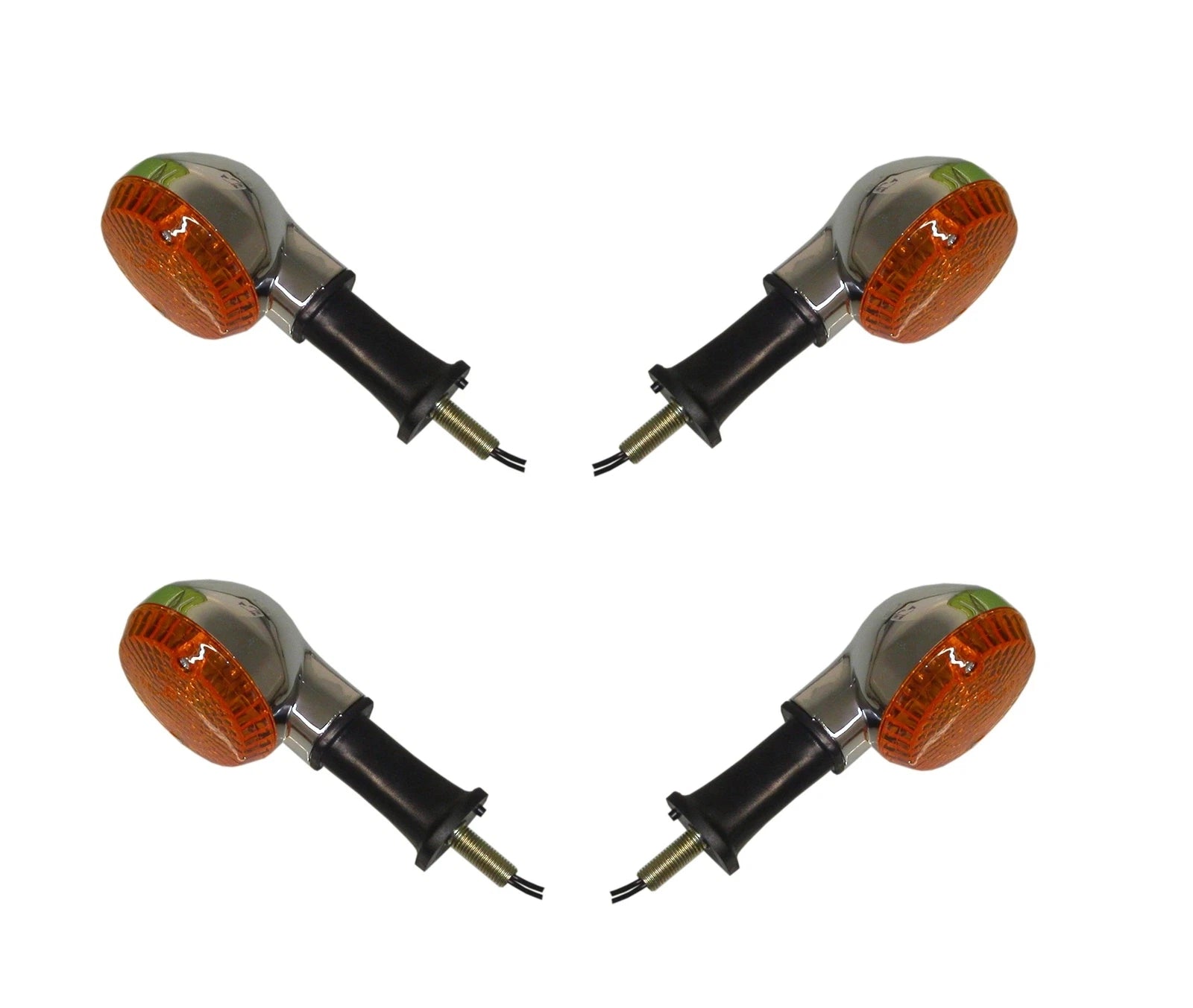 Winkers Complete Set Of 4 Front & Rear For Kawasaki Bj 250 C Estrella