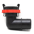 Fly High Boat Elbow Fitting 1 1/8 Inch Black by Fly High