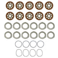 458/20285 458/20353 Fits Jcb Backhoe Brake Friction Counter Plates &