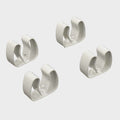 Lund Boat Utility Clips White Aluminum by Lund