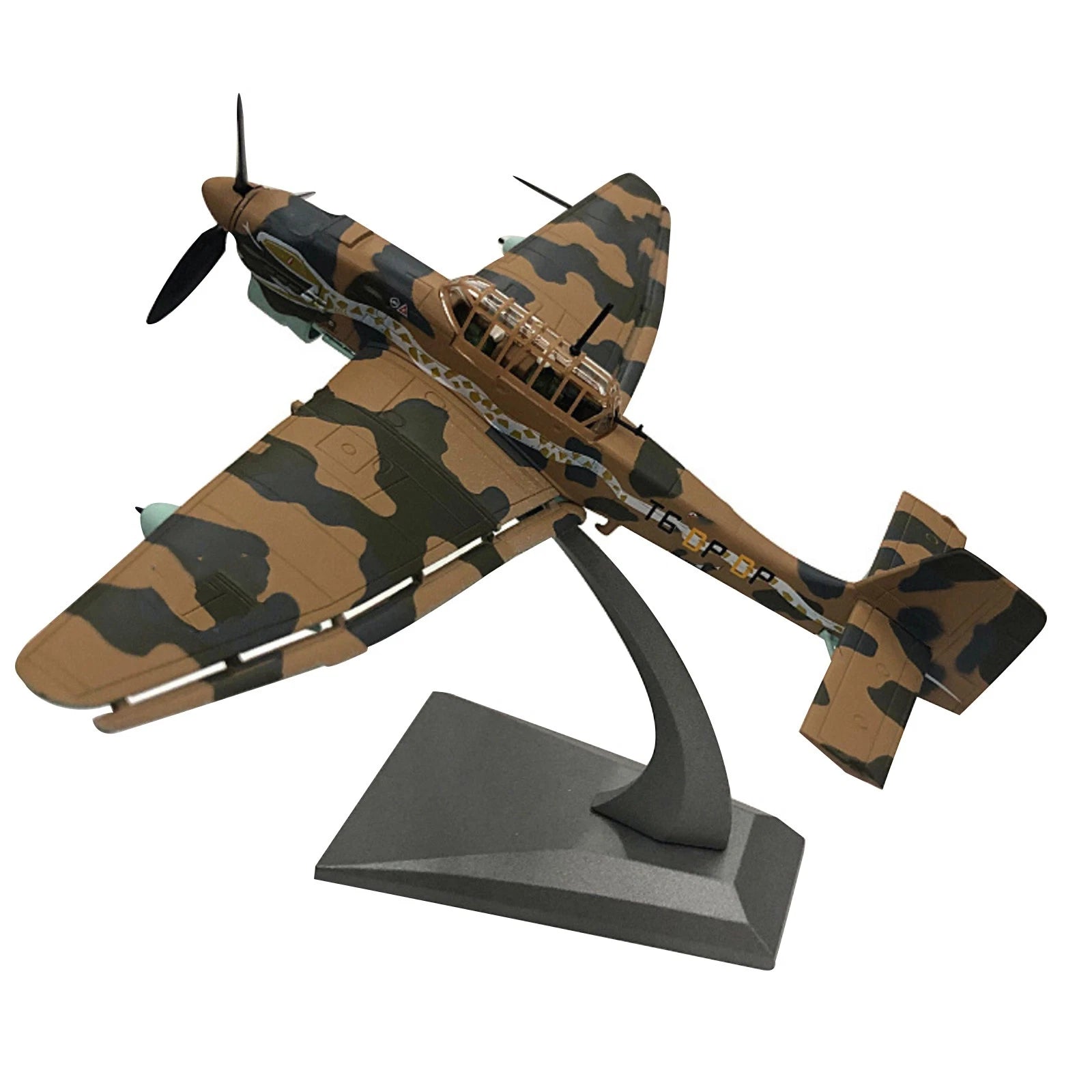 1/72 Wwii German Air Force Stuka Ju-87 Bomber Model Military Fighter