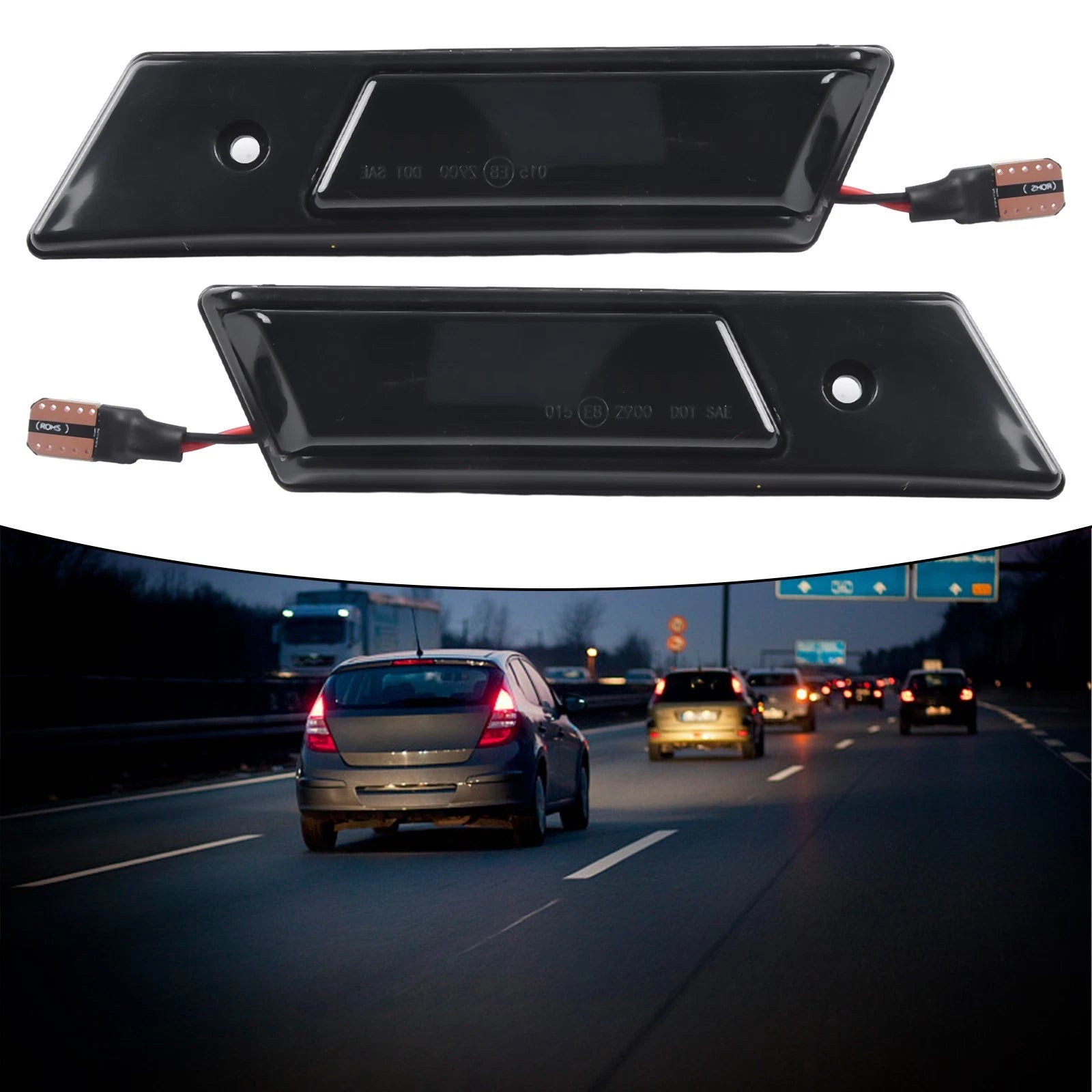 Contemporary Design Yellow Led Turn Signal Lights For E32 E34 E36 2pcs