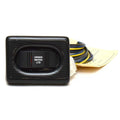 Rinker Boat Rocker Switch Panel 2166110 | 3 3/8 x 2 1/2 Inch Gray Plas by Rinker