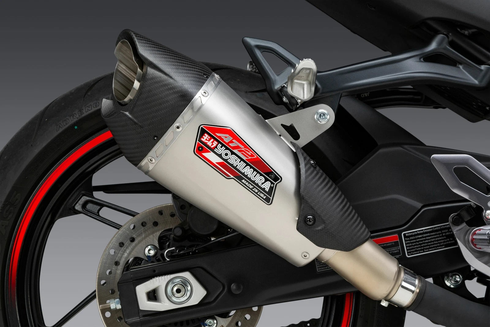 Yoshimura Exhaust Street At2 Slip-on Muffler For Cf-moto 450 Ss & Nk
