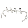 Mako Boat Rod Holder 168596 | 4-tube Rocket Launcher Brushed Aluminum