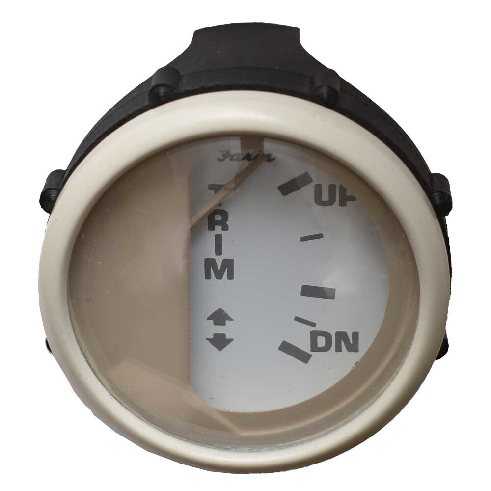 Faria Boat Trim Gauge 2 Inch Mercury Cream Beige by Faria
