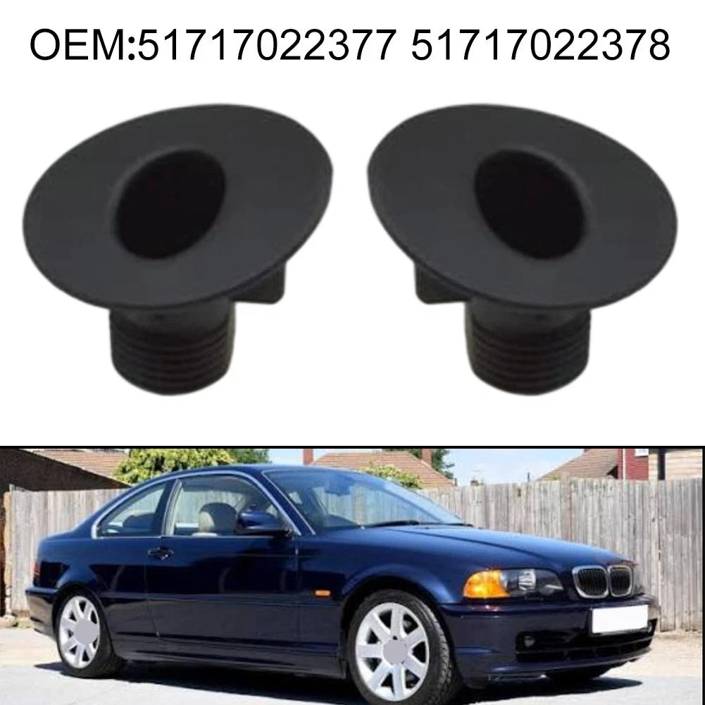 Rear Side Trim Panel Mounting Cover Cap For Bmw E46 1999-2006 Black