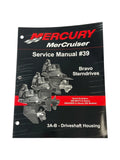 Mercury Mercruiser 90-865612020, 3a-b Driveshaft Housing Service