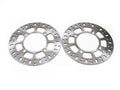 Pair Of Front Disc For Yamaha Yfm 550 / 700 Grizzly Kodiak