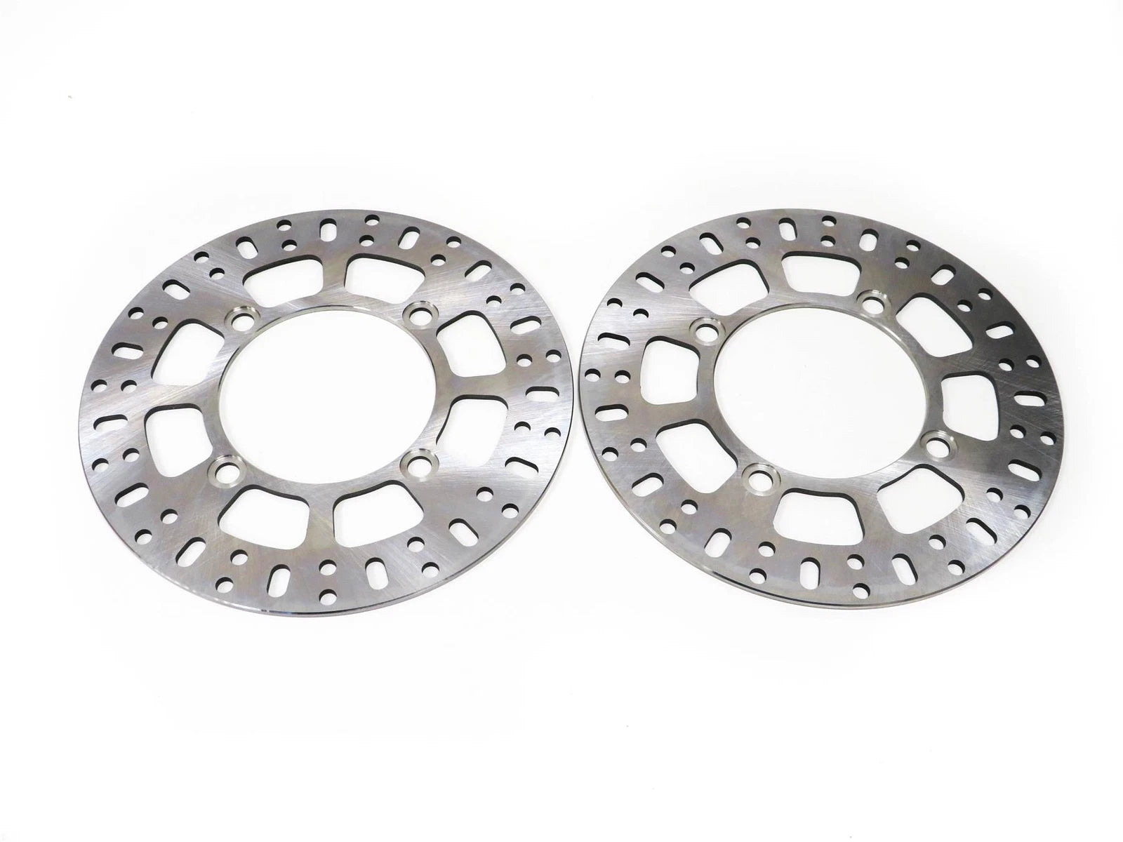 Pair Of Front Disc For Yamaha Yfm 550 / 700 Grizzly Kodiak
