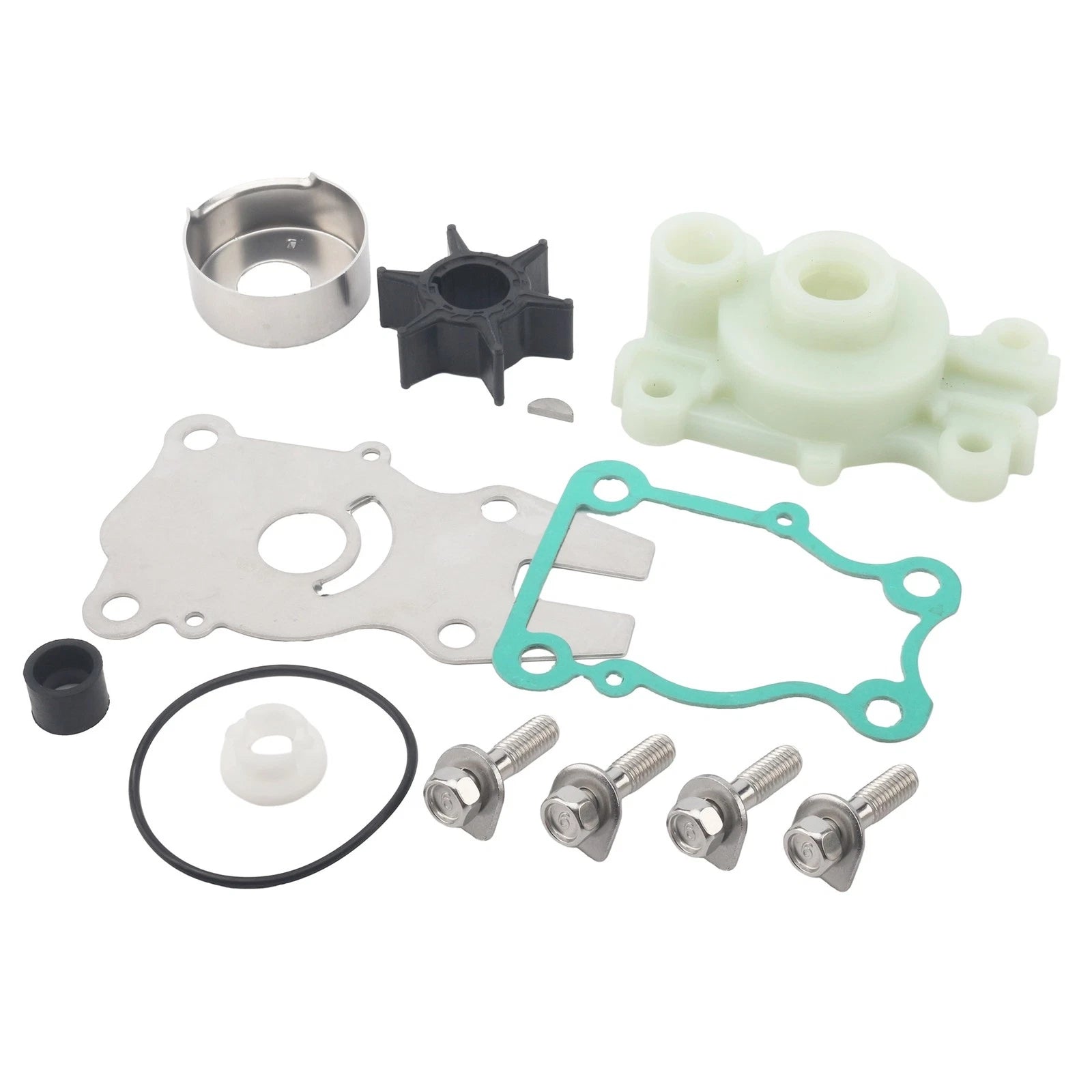 Yamaha Water Pump Repair Kit W/housing 63d-w0078-01 40 50 60 Hp 2/4