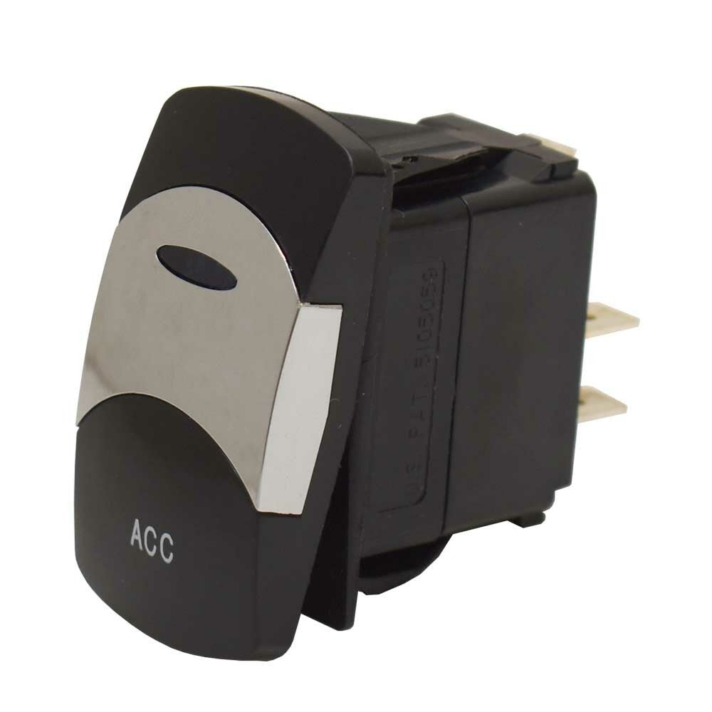 Contura VI Rocker Switch 12V Lighted by Carling