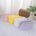 Fluffy Plush Makeup Organizer Bag by Unknown