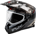 Fly Racing Trekker Cw Conceal Helmet Small Snow Full-face Black Grey