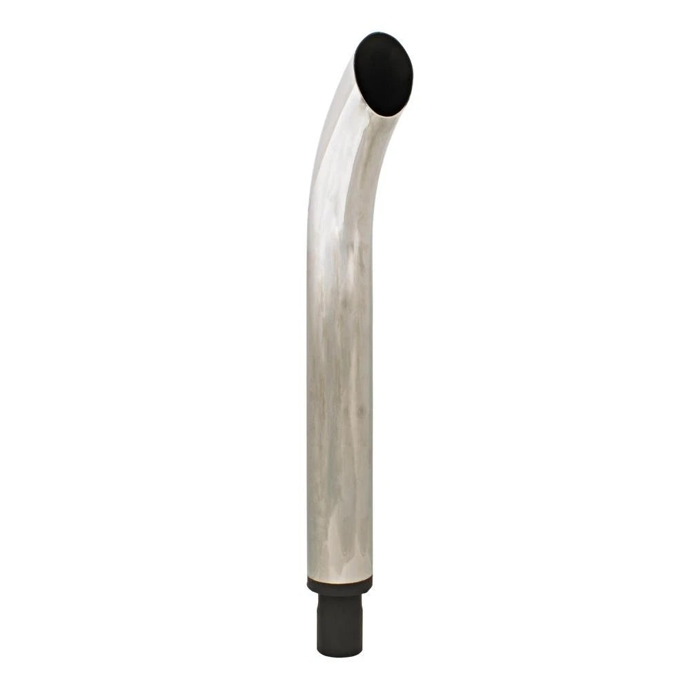 R4892 Chrome Curved Stack Fits Massey-harris