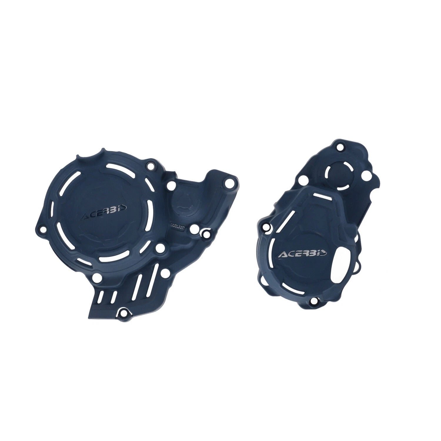 Acerbis X Power Kit Hus Blue Skid Plate Guards For Husqvarna 2023-2024