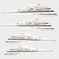Lowe Boat Graphic Decals SS/SF Gray Hull by Lowe