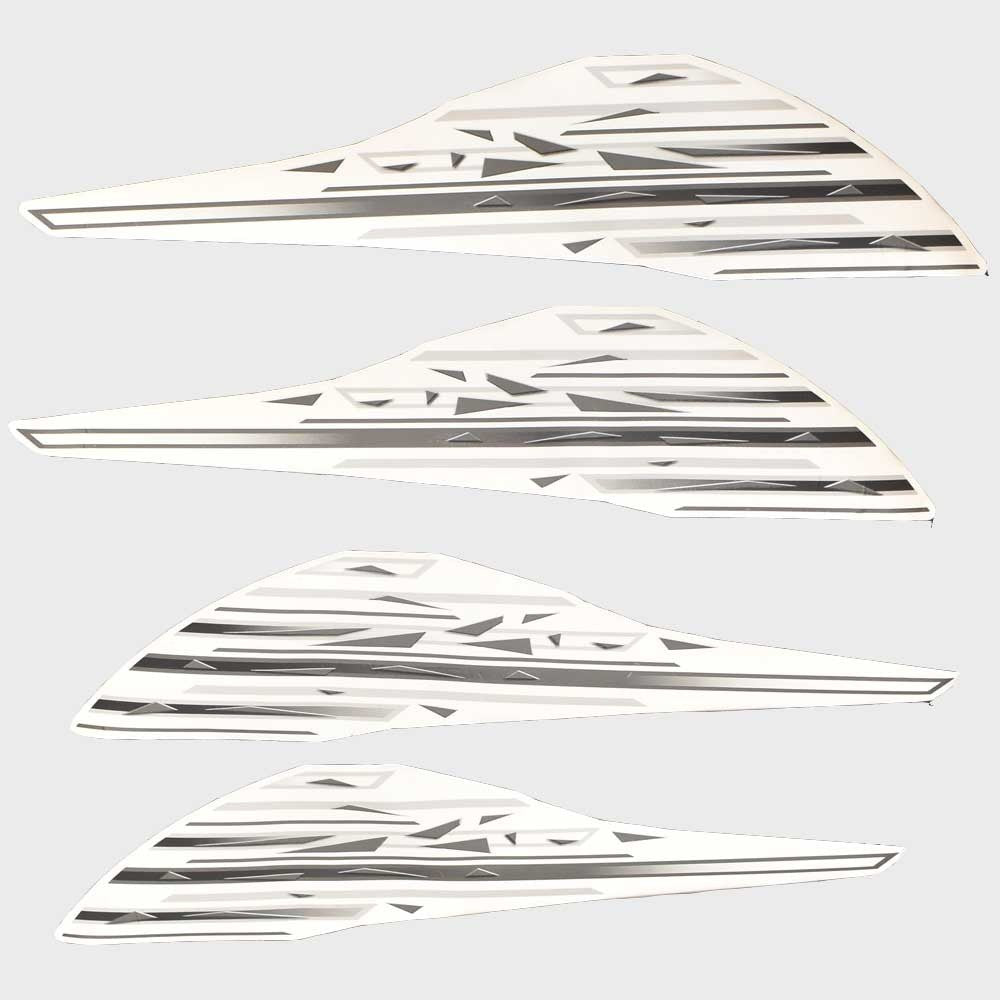 Lowe Boat Graphic Decals SS/SF Gray Hull by Lowe