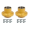 Two (2) R48763 Fits John Deere 6 Bolt Front Wheel Tractor Hubs 3020