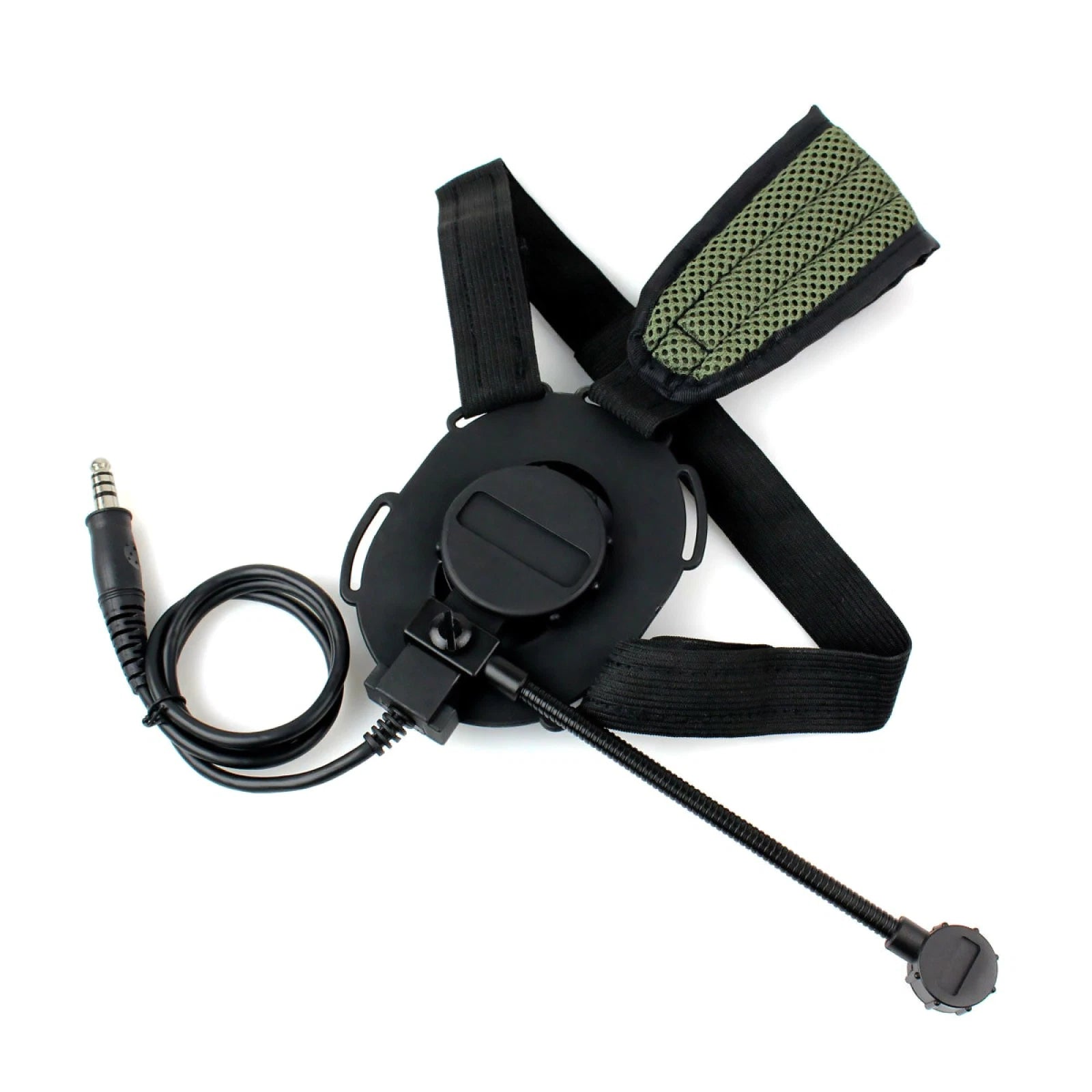 40-60db Earpiece Headset Headphone Airsoft Mic Radio For Bowman Elite