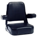 Amac7001blv Seat Assembly, Black Vinyl