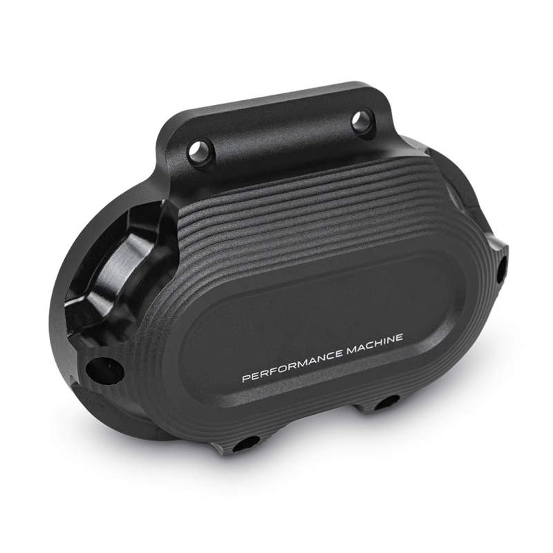 Performance Machine Cable Clutch Cover Race Series - Black Ops