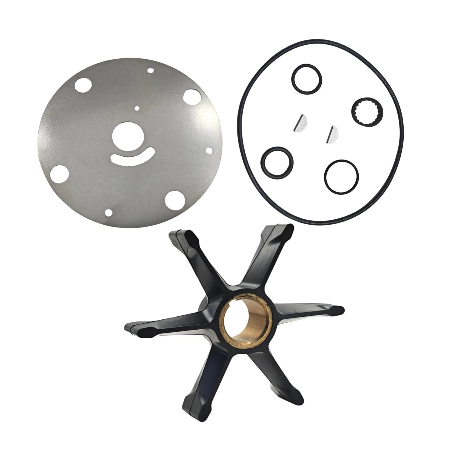 New Water Pump Impeller Kit For Omc Stringer Outdrives 1962-1985