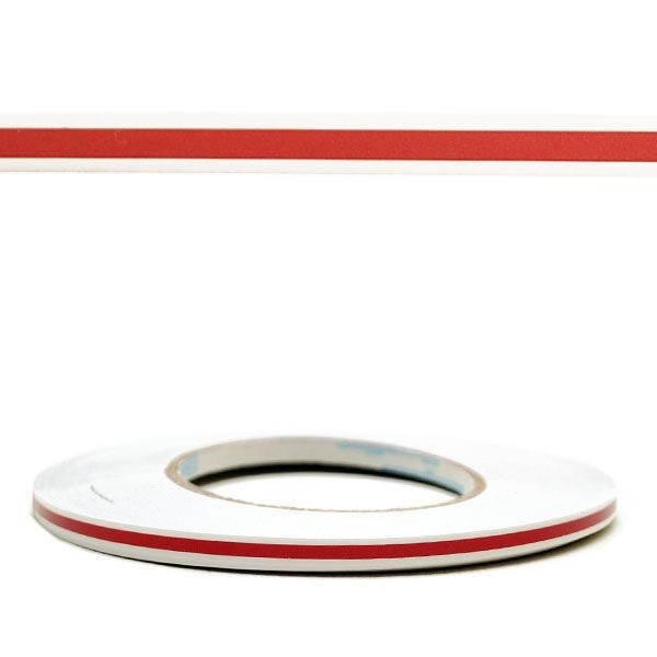 Bayliner Boat Pinstripe Clear Red 1/4 Inch