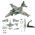 1/72 Sukhoi Su-25 Frogfoot Attack Aircraft Assembly Model No Glue