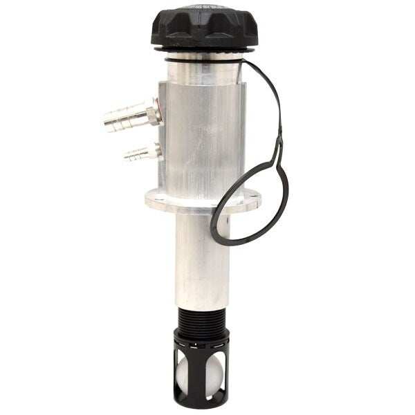 Tracker Boat Fuel Filler Tube 165902 | 12 Inch AluminumOpens in a new 