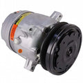 8816608303201 Delphi V5 Compressor, W/ 1 Groove Clutch - Fits Tym