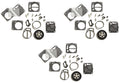 Yamaha Triple Carburetor Rebuild Kit for 1100 Wave Raider by Yamaha