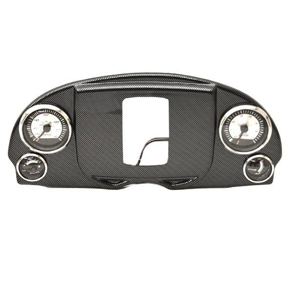 Triton Boat Gauge Dash Panel Sterling Black Series by Triton