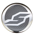 Supreme Boat Steering Wheel Decal Raised Pewter Silver by Supreme