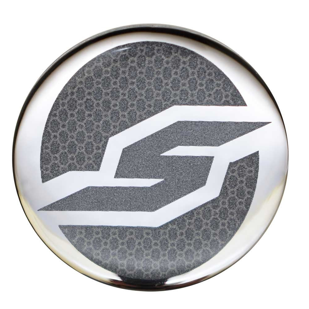 Supreme Boat Steering Wheel Decal Raised Pewter Silver by Supreme