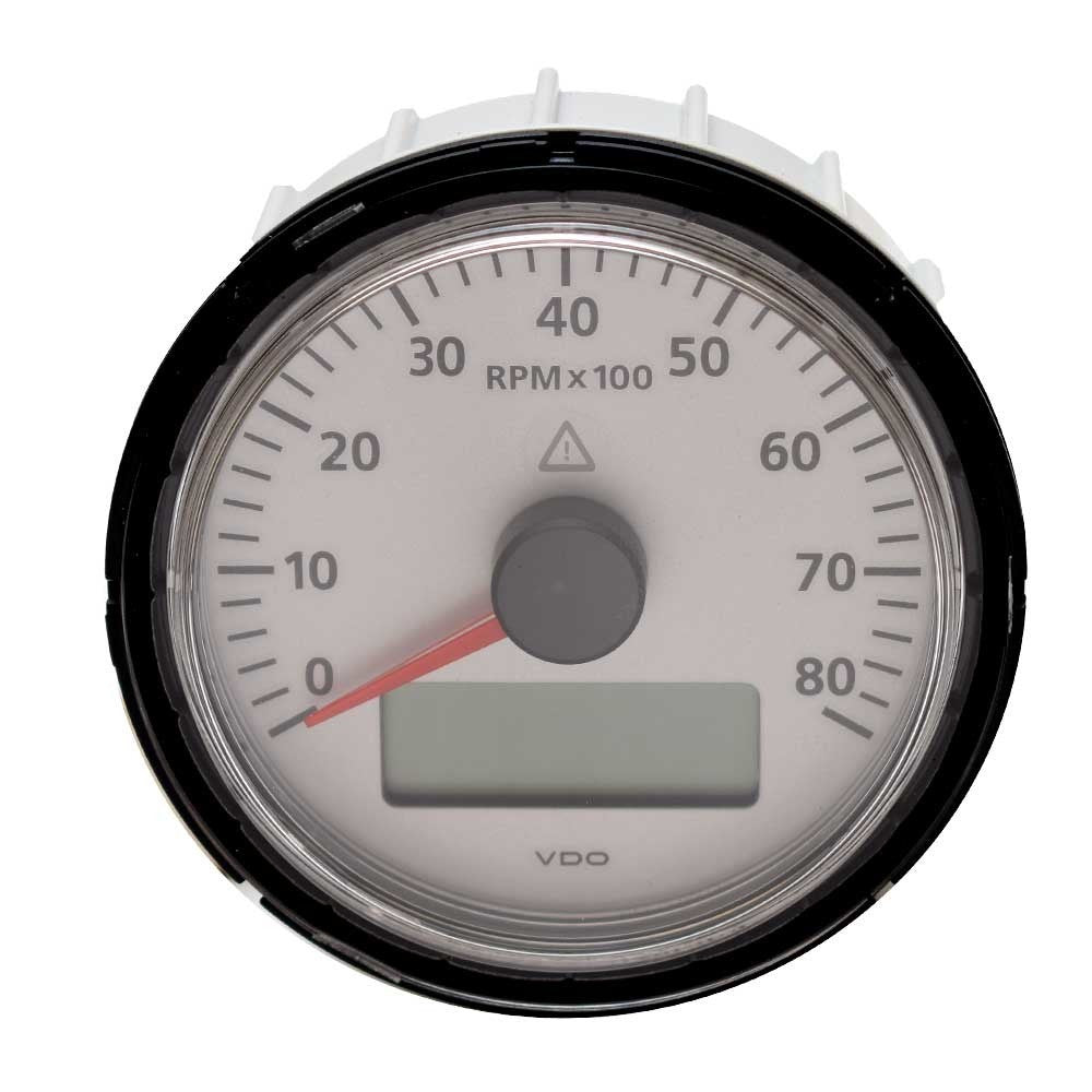 VDO Boat Tachometer Gauge A2C53408402-S ViewLine Sterling by VDO