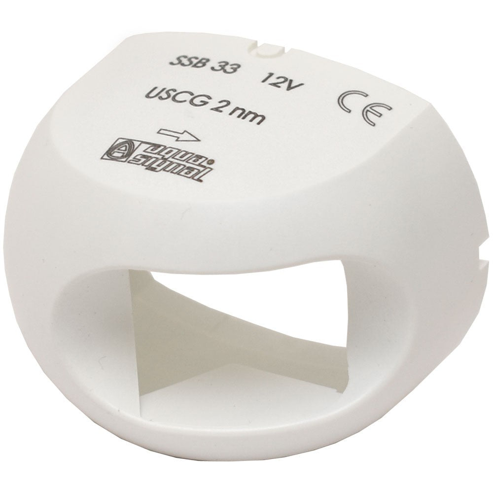 Boat Light Housing Aqua Signal 33 Series White by Aqua Signal