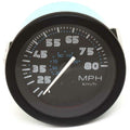 Marine Boat Speedometer Gauge Prism Black by Teleflex