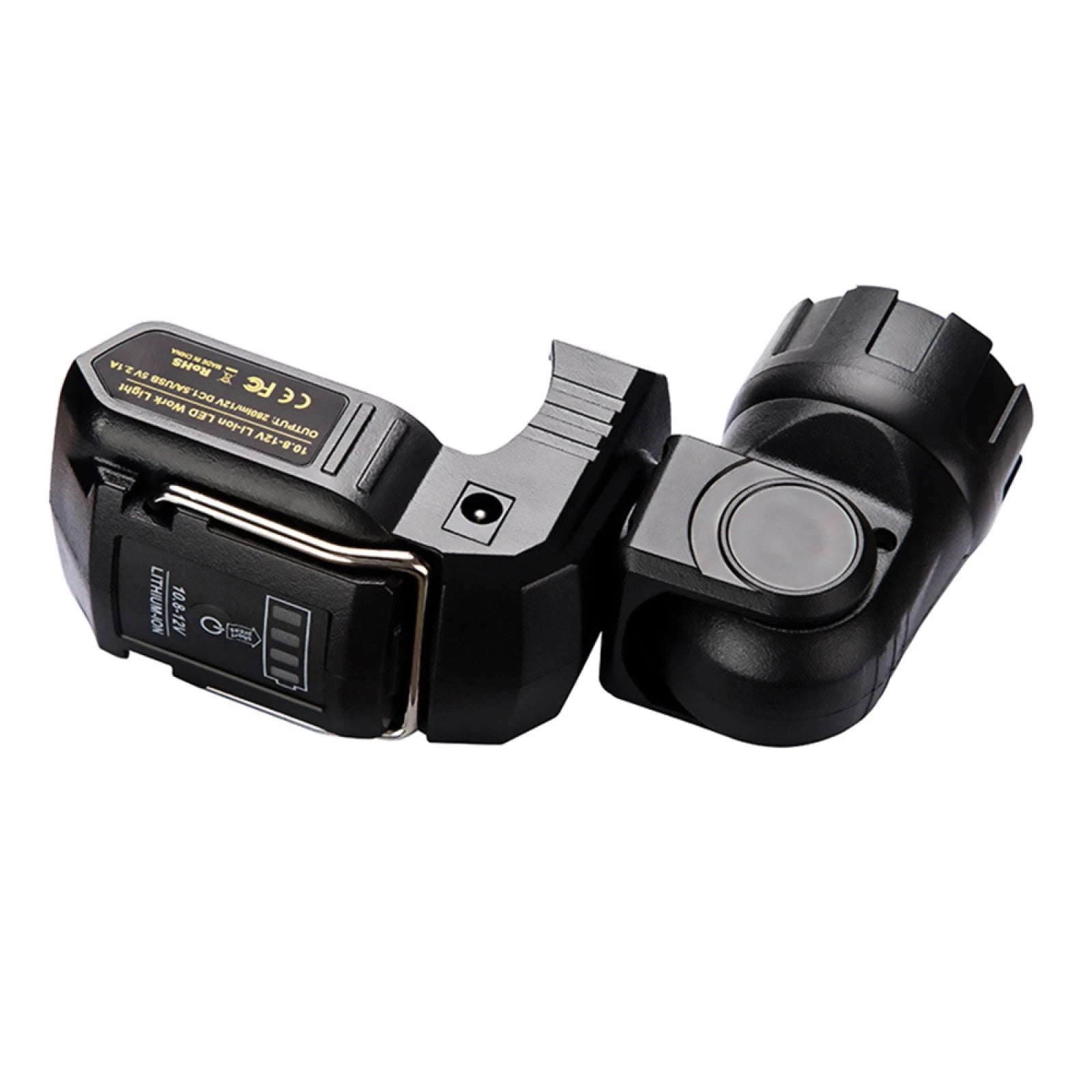 Handheld Led Work Light Flashlight Adapter For Dewalt 12V Max Li-ion