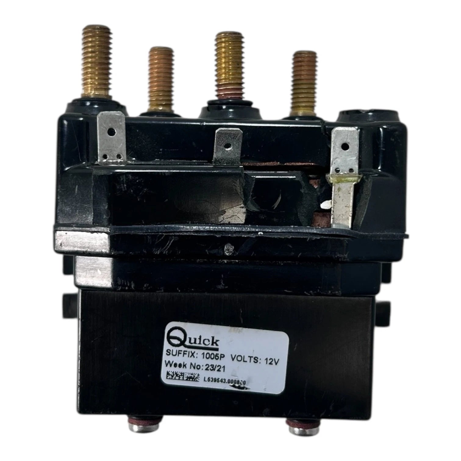 Quick Marine 1005p, 4 Pole Windlass Solenoid 12V - ( Damaged - For